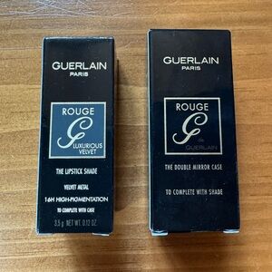 Guerlain Paris Lipstick Mirror Case & Lipstick Shade